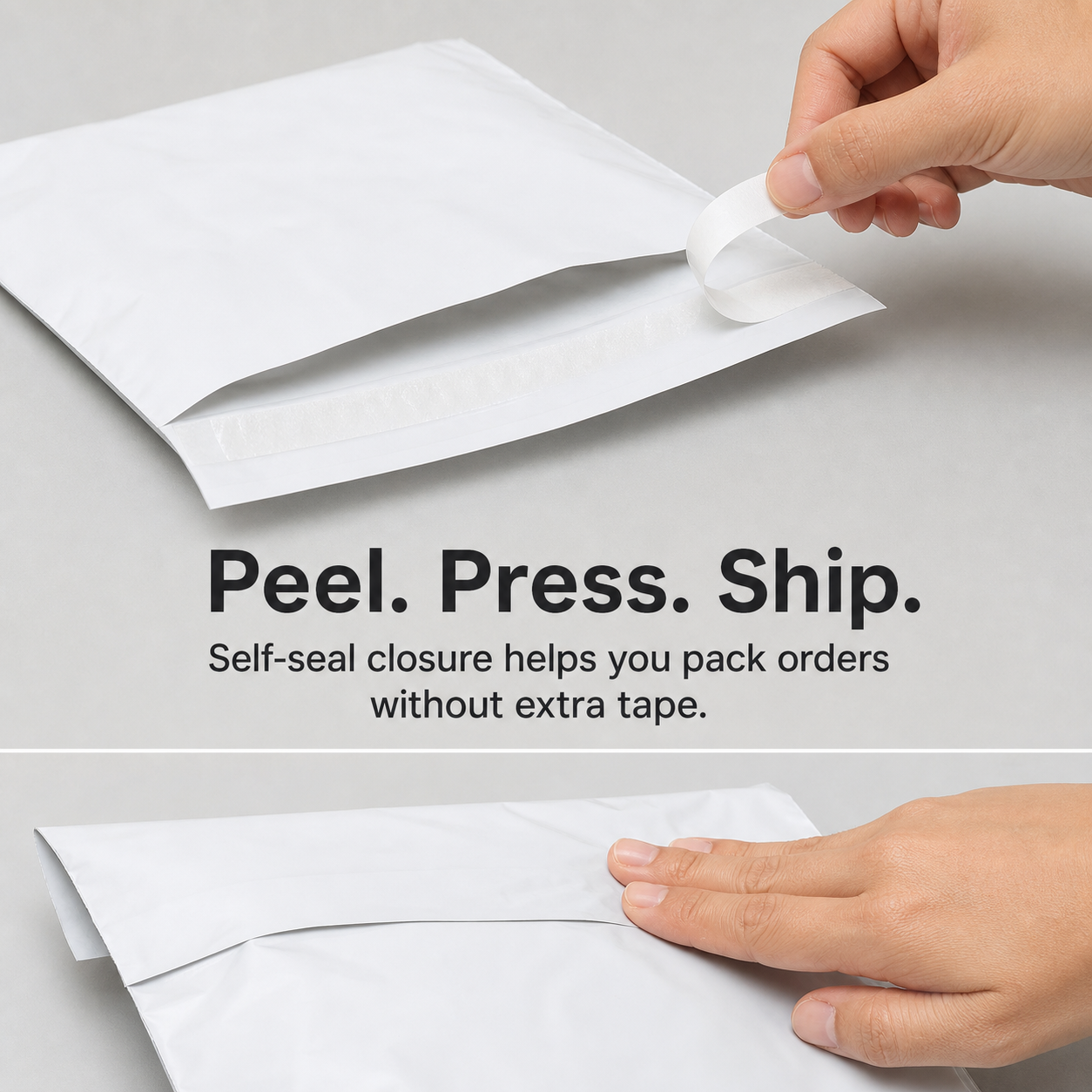 Justpak Everyday Mailers– Clean White, 25×35cm