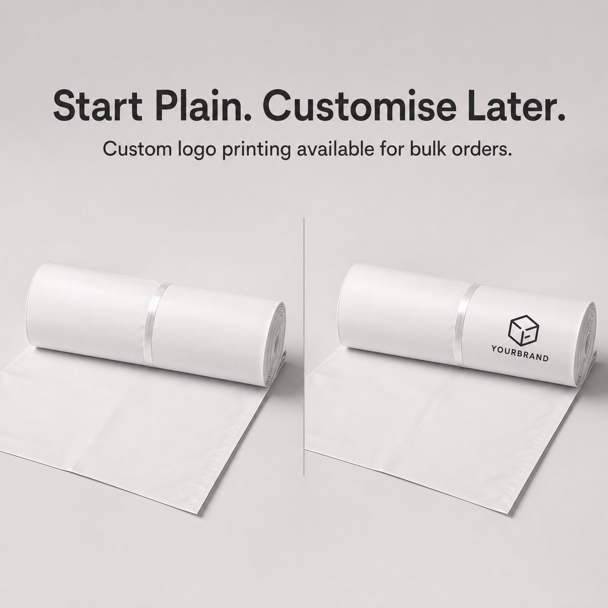 Justpak Everyday Mailers– Clean White, 25×35cm